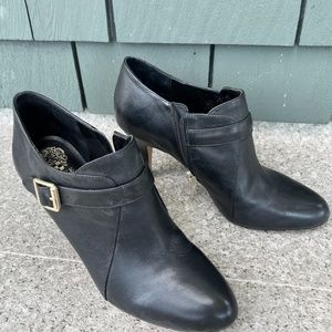 Vince Camuto high heel booties (size 10)